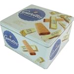 Gavottes Crepe Dentelle Cookies - 120 pc bulk in tin