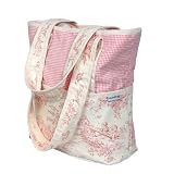 Hoohobbers Baby Etoile Pink Tote Diaper Bag