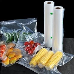 Two 16' Roll of 11" Bags for Foodsaver