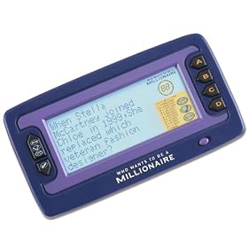 Character Options, Who wants To be A Millionaire LCD Game