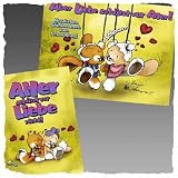 Geburtstagskarte mit Humor von Stoppel & Stupsi Alter schuetzt vor Liebe nicht!...