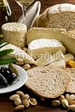 IMAGE OF Wallmonkeys Peel and Stick Wall Decals - Appetizer with Cheese - 60