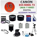 Canon EOS Rebel T3 1100d SLR Digital Accessory Package