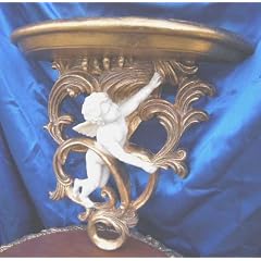 xx Wundersch�nee Engel Wandkonsole xx Konsole xx Angel Skulptur xx Figur xx Engelfigur xx Amor xx Putte xx net21