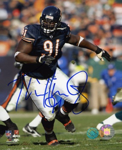 Tommie Harris Chicago Bears - Action - Autographed 8x10 Photo