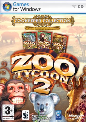 Childrens Toyshop  Video Games : Zoo Tycoon 2: Zookeeper Collection Gold (PC)