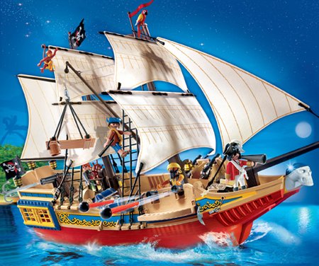 Playmobil Large Pirate Ship