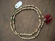 Full Japa Mala Tulsi Beads Hari Om Yoga Meditation Prayer Mala (108+1) Beads