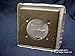 Leviton 2-Gang Power Receptacle Wallplate, Flush Mount, Standard Size, Device Mount, Steel-Aluminum Finish, S701-GY