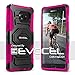 Evocel Galaxy Note 7 [New Generation] Rugged Holster Dual Layer Case [Kickstand][Belt Swivel Clip] For Galaxy Note 7 (2016 Release), Pink (EVO-SAMNOTE7-XX05)