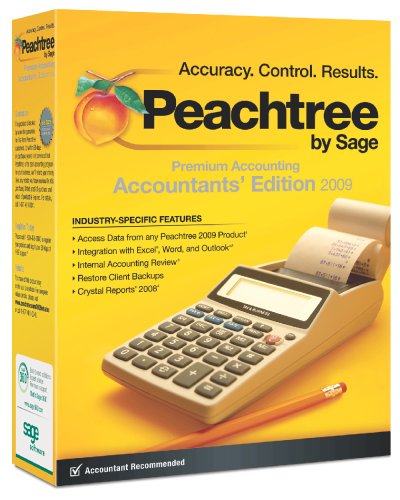 Cover image : Peachtree Premium Accounting - Accountants' Edition 2009