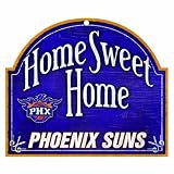 NBA Phoenix Suns 11-by-9 Wood Home Sweet Home Sign