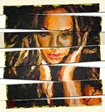 IMAGE OF Limited Edition Artwork, Theme: Sport & Entertainment, Oil on Canvas, Custom Order: Completely Handpainted Painting from Motif #A3615, Free to Choose Realistic or Impressionistic Style, Stripes size: No Stripes At All Or Choose S/M/L/XL/XXL, Unframed, Canvas Size 18