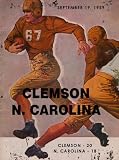 Clemson Tigers - vs. UNC - 18x24 Plank Wood Sign