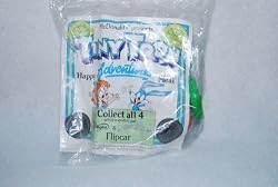 McDonalds Happy Meal Toys Vintage 1990 Tiny Toon Happy Meal Adventures Elmyra & Buster Bunny Flip Car