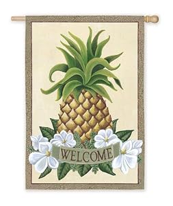 Pineapple Welcome Flag