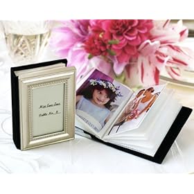  Little Book of Memories inch Place Card Holder/Mini Photo Album - Baby Shower Gifts & Wedding Favors (Set of 48)
