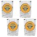 Seattle Sonics NBA 4pc Square Shot Glass Set by Great American Products