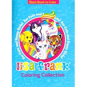 Lisa Frank Giant Book to Color ~ Coloring Collection