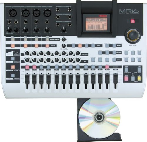 Fostex MR16HD 16-Track Digital Recorder (MR16HDCD, 40GB, With CD Burner)