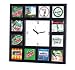 History of Mt. Dew Soda wall or desk clock