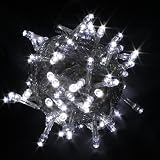 Buy 100 led 10m Christmas Wedding Warm White Color String Lights,2021WW by LEDwholesalers LED Christmas Lights