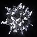LEDwholesalers 100 led 10m Christmas Wedding Warm White Color String Lights,2021WW