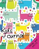 Kids Journal Draw and Write (Cat Journal for Girls)