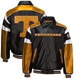 Tennessee Volunteers Black Elite Leather Jacket