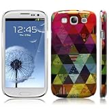 Samsung Galaxy S3 i9300 Pyramid Patchwork Image Hard Back Cover / Case / Shell / Shield - Multicoloured By Covert (Designed Exclusively By Creative 11)by Covert