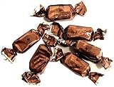 Zaza Foil Brown Foiled Chocolate Flavored Chewy Kosher Taffy
