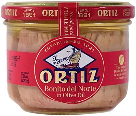 The Lobster Place, Ortiz White Tuna in Olive Oil, 7.76 oz
