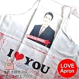 ■チュ・サンウク（Joo　Sang　Uk）チュサンウク『A-Type』前掛け/エプロンポケット付（フリーサイズ）！前面に大好きスターの写真印刷！韓流スター・K-POP