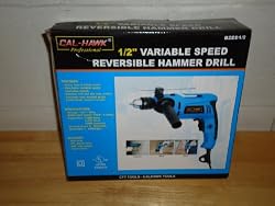 1/2" Variable Speed Reversible Hammer Drill