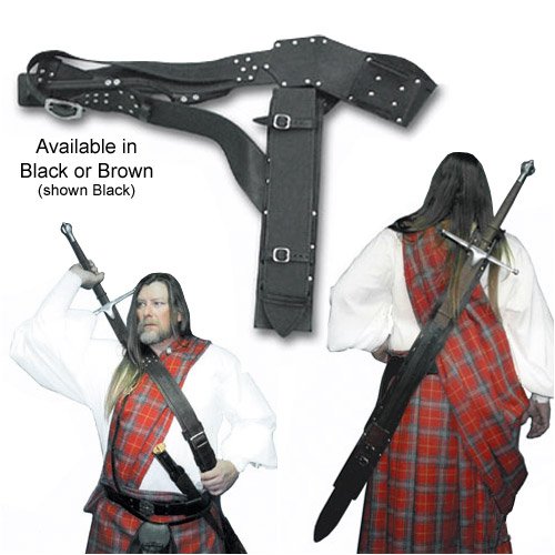 Hanwei Brown Back Scabbard for Swords and Broadswords