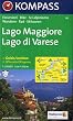 Lago Maggiore, Lago di Varese: Wander-, Bike- und Skitourenkarte. 1:50.000