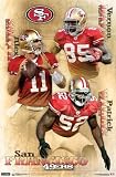 (22x34) San Francisco 49ers Group Alex Smith Vernon Davis Patrick Willis Sports Poster