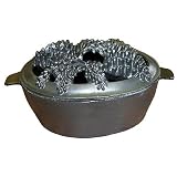 Black Matte Pine Cone Steamer