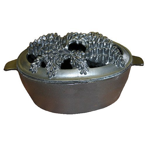 Black Matte Pine Cone Steamer