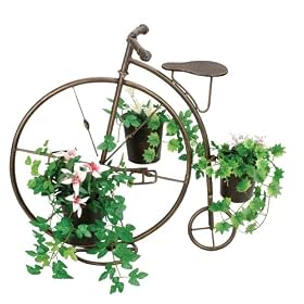 Red Carpet Studios Bronze High Wheel Bike Planter