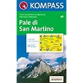 Pale di San Martino: Wander- und Skitourenkarte. Carta escursioni e sci alpinismo. 1:50.000