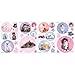 RoomMates RMK1614SCS Kitty Dots Peel & Stick Wall Decals, 37 Count