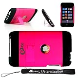 2-Tone Stand Alone apple ipod Cover Case Protector for Apple iPod Touch 8GB 16GB 32GB 64GB 3rd Generation iTouch MP3 Player