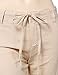 Luna Flower Women's Drawstring Wide Comfortable Linen Blended Pants