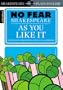 As You Like It (No Fear Shakespeare)