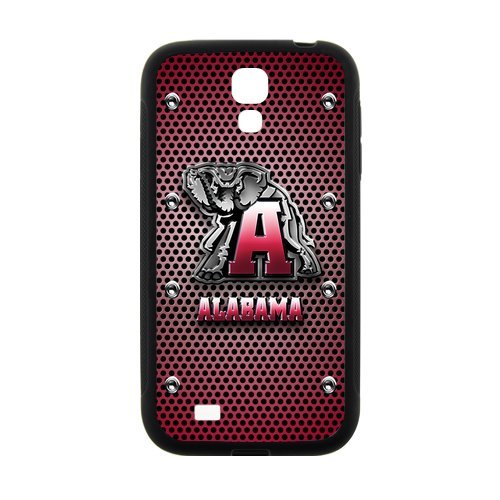 Generic Custom Unique Design NCAA University of Alabama Crimson Tide Symbol Plastic and TPU Case Cover for SamSungGalaxyS4 I9500 (Laser Technology)