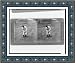 Historic Print (M): Gene Sarazen addressing the ball with putter