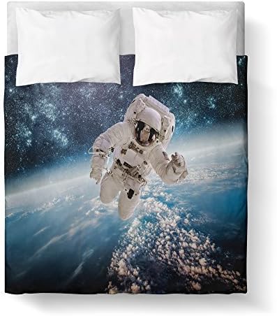 Space Astronaut Boys Room Duvet Cover (Queen)