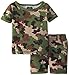 Mud Pie Baby Boys' Camo Short Pajama Set
