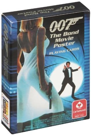 James Bond 007 Movie Poster Playing Cards by Westnedge